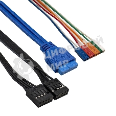 Компьютерный корпус Minitower ExeGate MA-372UX Black, mATX UN350, 120мм 2*USB+2*USB3.0, Audio