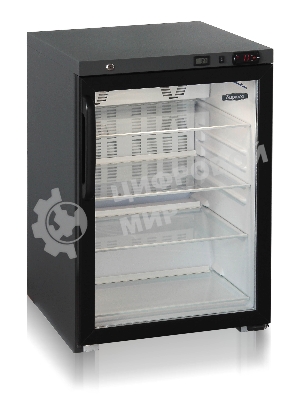 Холодильная витрина Бирюса B-W154DNZ TCZV графит однокамерный 154л