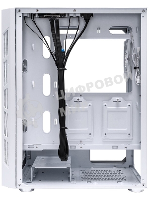 Компьютерный корпус 1STPLAYER FIREBASE XP White/ATX/4x120мм LED fans/XP-WH-4F1-W