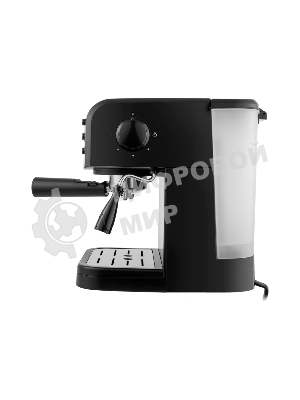 Кофеварка рожковая Maunfeld MF-734BK черный, исп. кофе - молотый/чалды, 1.5 л, 850 Вт, 15 бар