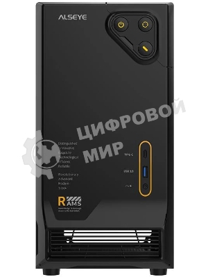 Компьютерный корпус RAMS 1.0 черный-Type C