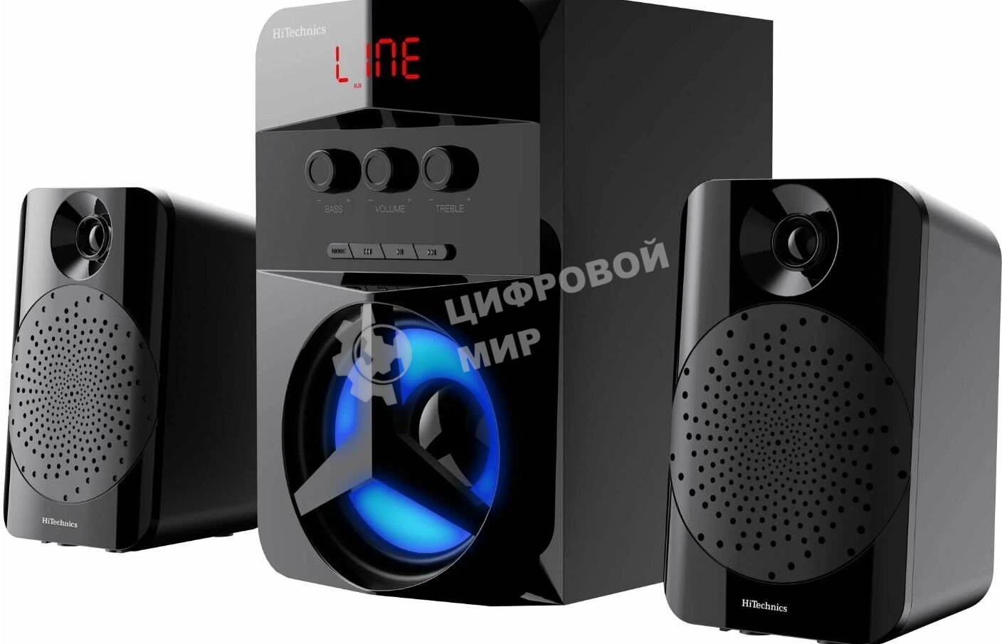 Саундбар HITECHNICS (22077) HAS-1020 черный