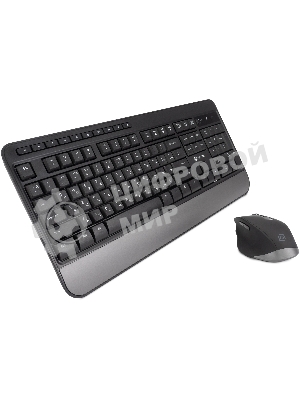 Комплект клавиатура+мышь Oklick S290W беспроводной, USB, 1600 DPI, чёрный