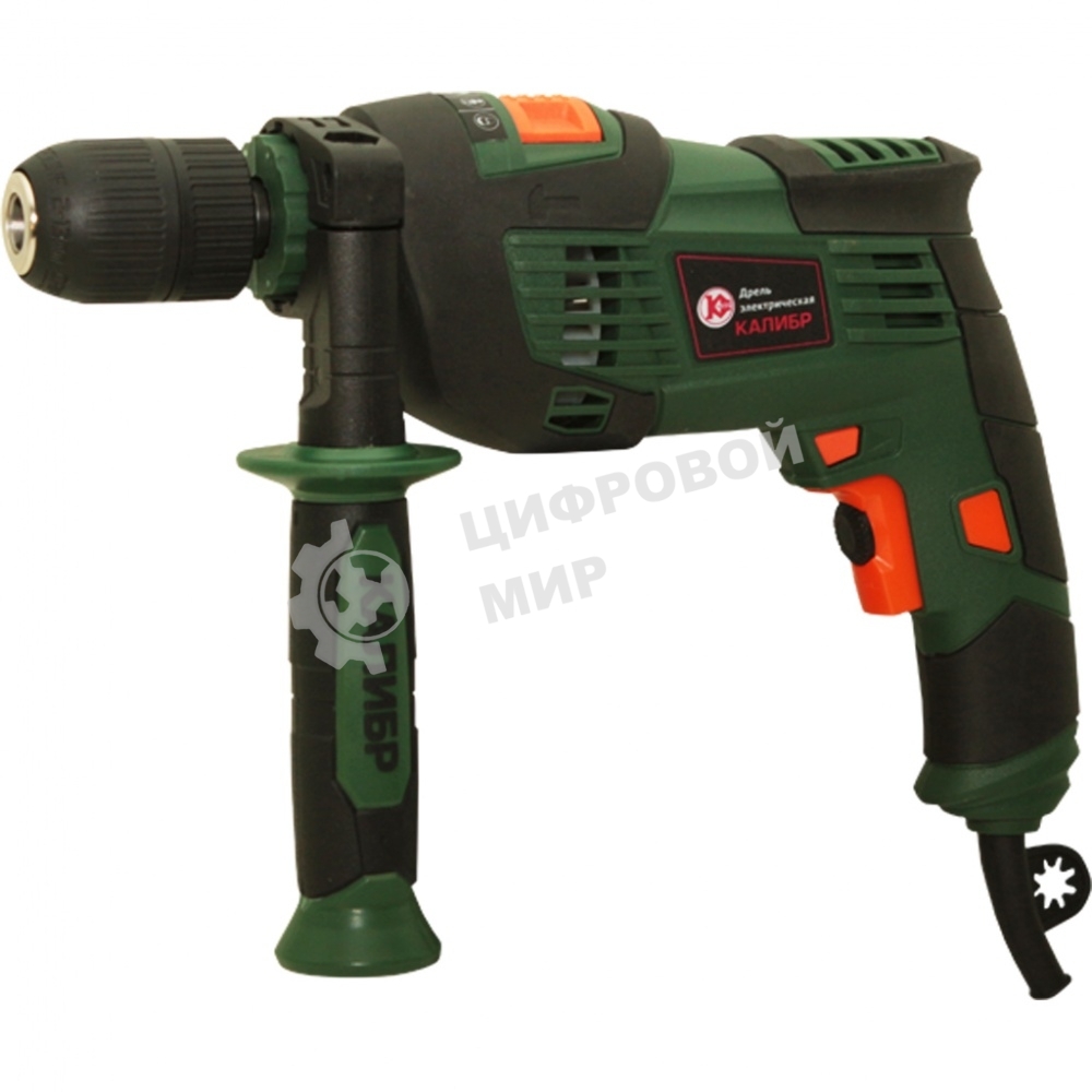 Дрель КАЛИБР ДЭ- 810ЕРУ+ 810Вт БЗП 13мм 0-2600об/мин рев удар