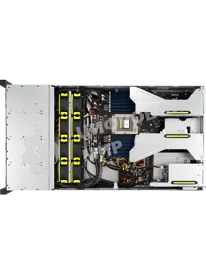 Серверная платформа ASUS RS521A-E12-RS24U, 2U, 1 x SP5 LGA 6096 360W, 24 x DDR5 6400/4800*, 24x 3.5'' NVMe hsb + 2x 2.5'' SATA, 2x M.2 22110, up to 1 PCIe Gen5 x8 LP + 1 OCP3.0, 2 x 1GbE RJ-45 LAN Intel i350-AM2, 1+1 2000W