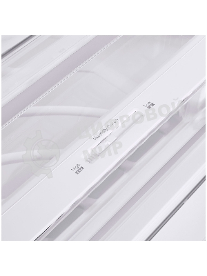 Холодильник Maunfeld MFF200NFW белый глянц. двухкамерный 271/106л морозилка снизу, No Frost