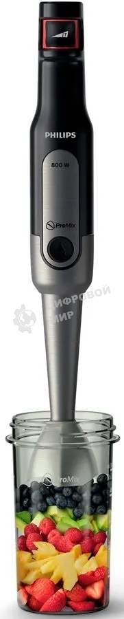 Блендер погружной Philips HR2657/90 800 Вт, черный/нержавеющая сталь