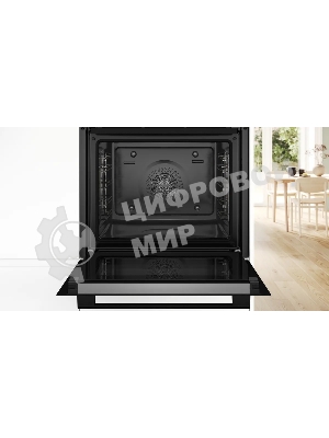 Духовой шкаф электрический Bosch HBG478CB3 черный