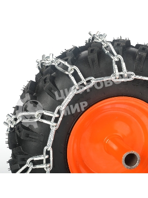 Цепи CS 14 на колеса снегоуборщика 14 дюймов(комплект 2 шт) в кейсе