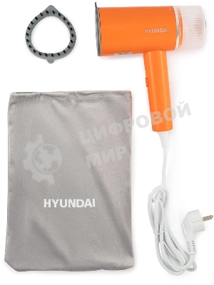 Отпариватель Hyundai H-HSART002 оранжевый, 1200 Вт, 21 г/мин, 120 мл