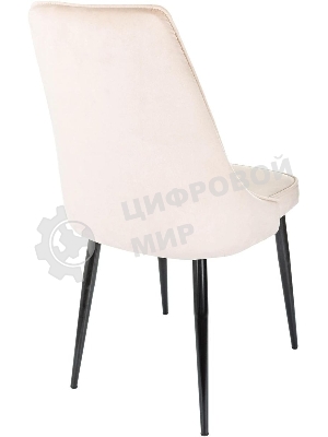 Стул для дома Бюрократ CH-K4_2 комплект 2 шт бежевый Holland 06 металл черный на ножках