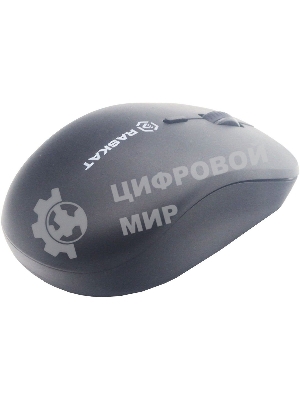 Мышь беспроводная Raskat M006W черный, 1600 dpi, радиоканал, USB, кнопки - 6