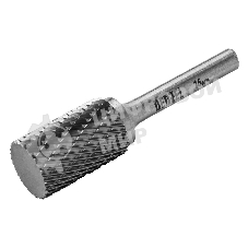 Борфреза по металлу Denzel твердосплавная, цилиндрическая, тип-А, 16 мм