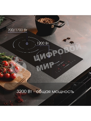 Варочная панель Zigmund & Shtain CN 50.3 B черный