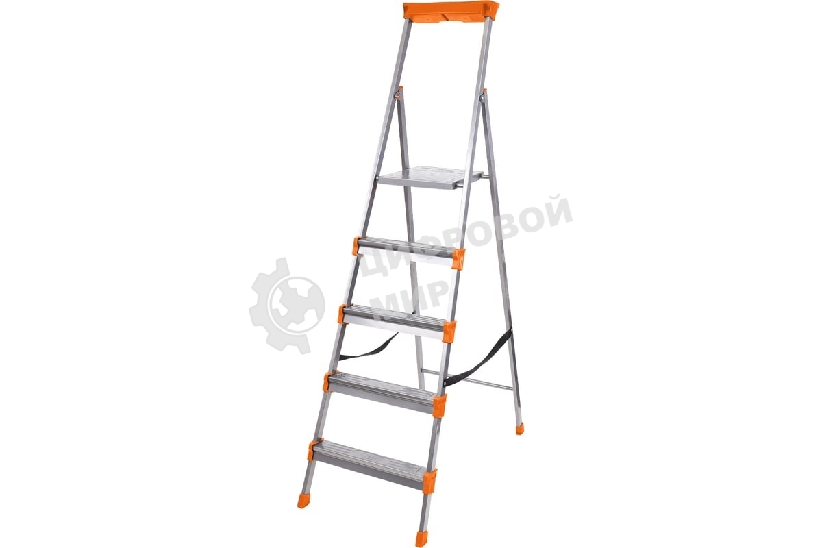 Стремянка НИКА СМ5, 5 широких ступеней