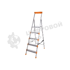 Стремянка НИКА СМ5, 5 широких ступеней