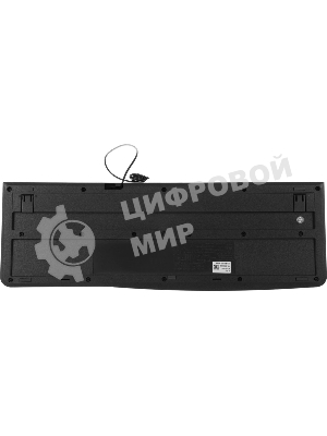 Клавиатура проводная Logitech K120 for business, USB черный (неоригинальная гравировка)