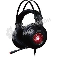 Гарнитура Bloody G525 чёрный, проводная, подсветка