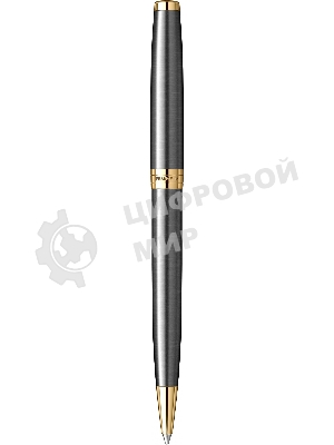 Ручка шариковая Parker Sonnet Grey Core GT (2213679) M, черные чернила, подарочная коробка