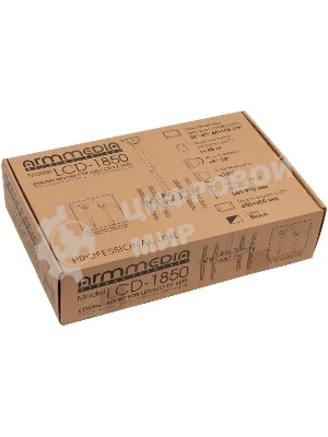 Кронштейн для телевизора Arm Media LCD-1850 черный, 26
