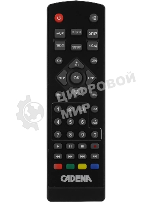 Приставка для цифрового ТВ Cadena CDT-2291SB черный, DVB-T2, DVB-T, HDMI, USB 2.0