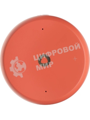 Умная колонка Яндекс Станция Лайт 2 LED, 6Вт, с экраном, 1 динамик, часы, Алиса, BT5.0, Wi-Fi, коралловый