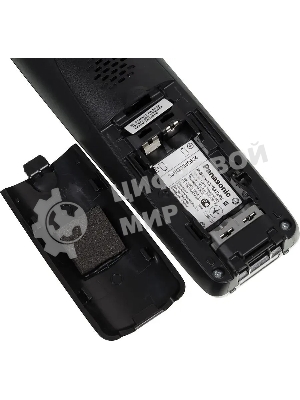 Телефон беспроводной (DECT) Panasonic KX-TG2511RUM (металик) АОН, Caller ID,спикерфон на трубке,переход в Эко режим одним нажатием