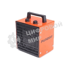 Тепловентилятор электрический Patriot PT Q 3S, оранжевый/черный, 2000 Вт, 25 м2, термостат