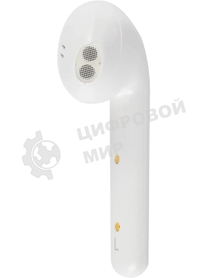 Наушники TWS UBEAR Vibe белый, вкладыши, Bluetooth, до 4 ч