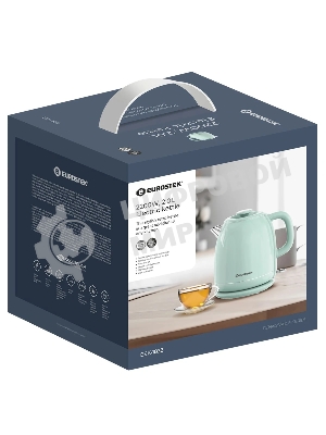 Чайник электрический Eurostek EEK-1832, 2200 Вт, 2 л, бирюзовый