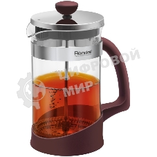 Френч-пресс Rondell Bojole RDS-1903 1 л бордовый