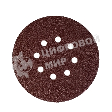 Круг шлифовальный PATRIOT на липучке, 150 мм, 8 отверстий, Р120, 5 шт