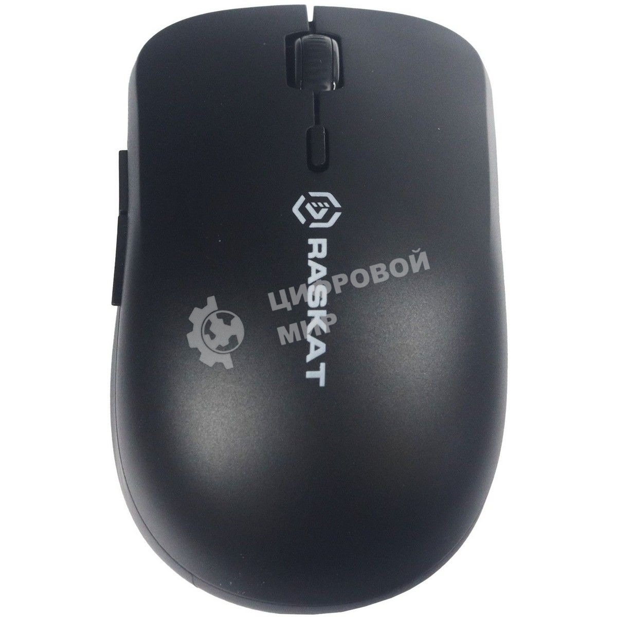 Мышь беспроводная Raskat M006W черный, 1600 dpi, радиоканал, USB, кнопки - 6