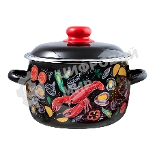 Кастрюля Appetite 1RC181M Лобстер эмал сфер 3,0 л
