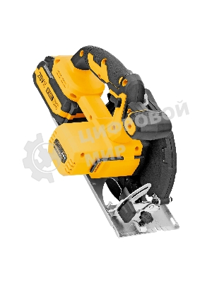 Пила циркулярная аккумуляторная Denzel CCSH-20-165, 165 мм, Li-Ion, 20 В