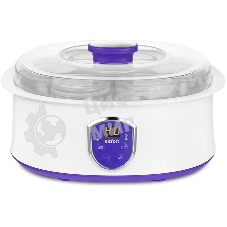 Йогуртница Kitfort КТ-2088-1 20Вт белый/фиолетовый