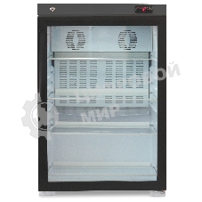Холодильная витрина Бирюса B-W154DNZ TCZV графит однокамерный 154л