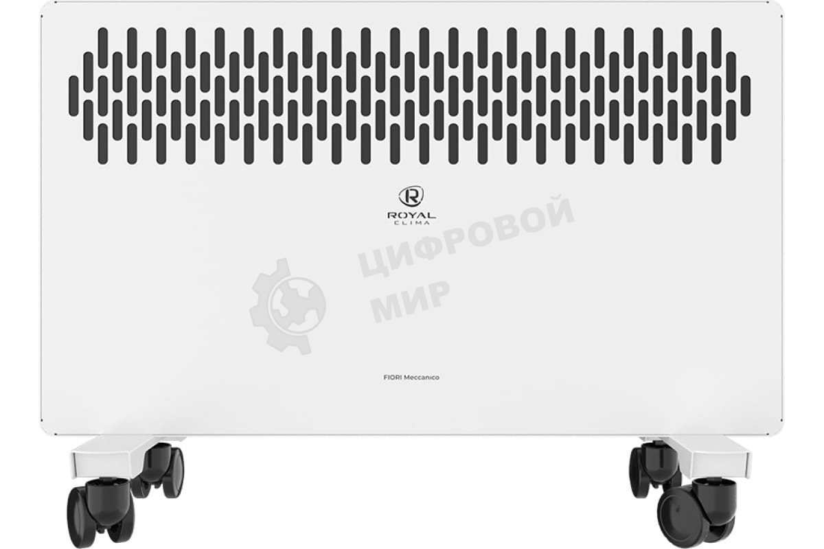 Конвектор Royal Clima REC-FR2000M белый, 2000 Вт, 25 м2, термостат