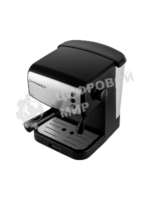 Кофеварка рожковая Maunfeld MF-734BK черный, исп. кофе - молотый/чалды, 1.5 л, 850 Вт, 15 бар