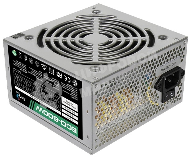 Блок питания Aerocool/Formula 600W Retail ECO-600W, 600Вт, 120мм, серый