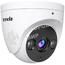 Турельная уличная IP-камера Tenda TC3T24C-4, CMOS, 4Мп, PoE, ночная съемка, датчик движения, IP67