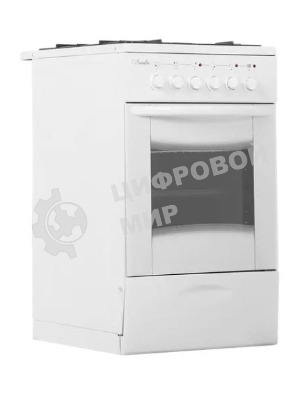 Комбинированная плита Лысьва ЭГ 1/3г01 МС-2у бел,стек крышк 