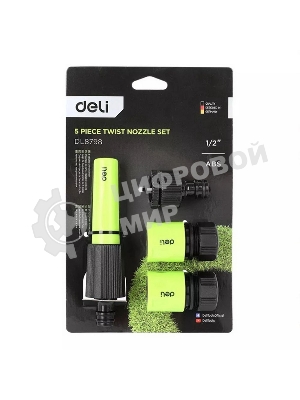 Набор соединителей для поливочных шлангов 5 шт 1/2