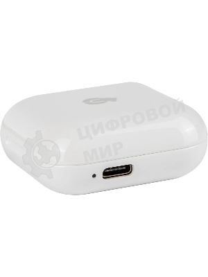 Наушники TWS UBEAR Vibe белый, вкладыши, Bluetooth, до 4 ч