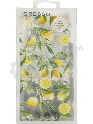 Чехол (клип-кейс) Gresso для Samsung Galaxy A02 Air прозрачный/рисунок (GR17AAAE9167)