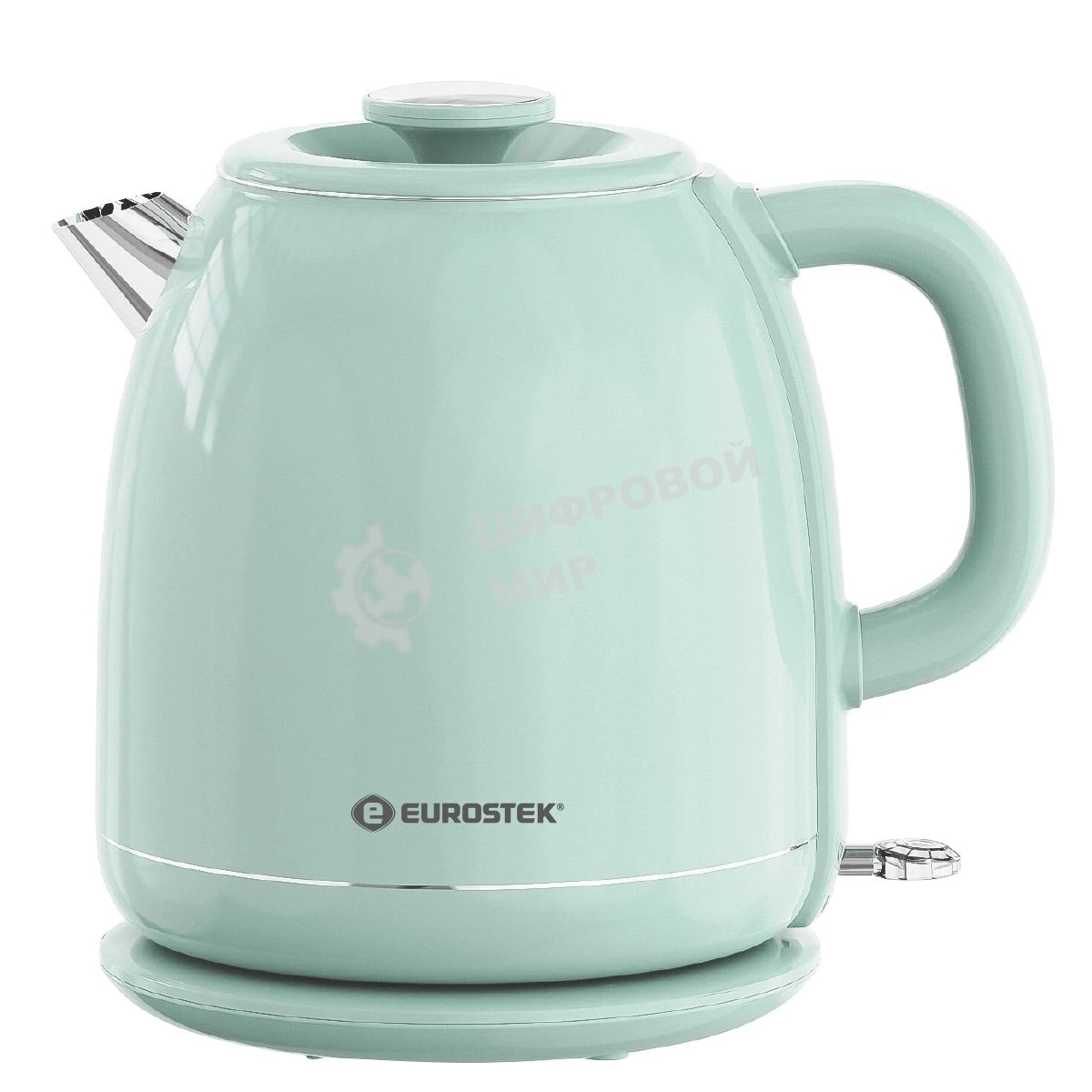 Чайник электрический Eurostek EEK-1832, 2200 Вт, 2 л, бирюзовый