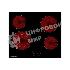 Электрическая варочная панель Willmark WCH-4602R независимая, черный