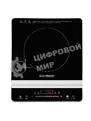 Плитка электрическая индукционного типа Endever Skyline IP-65, черный, мощность 1800 Вт, диаметр посуды 12-26 см, 10 режимов мощности, 5 шт/уп