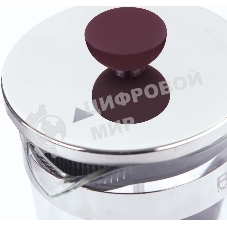 Френч-пресс Rondell Bojole RDS-1903 1 л бордовый