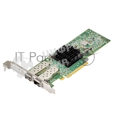 Сетевая карта NetXtreme P225p BCM957414A4142CC 25Gb Dual Port SFP28 PCI-E LP SGL (BCM957414A4142CC) SGL NX-E Dual-Port 25GbE SFP28Ethernet Adapter